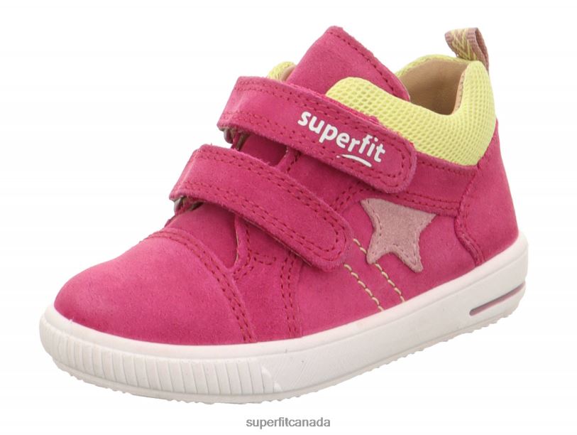 Superfit MOPPY - Sneakers low with Velcro Fastener Pink Low Sneakers24FTT265