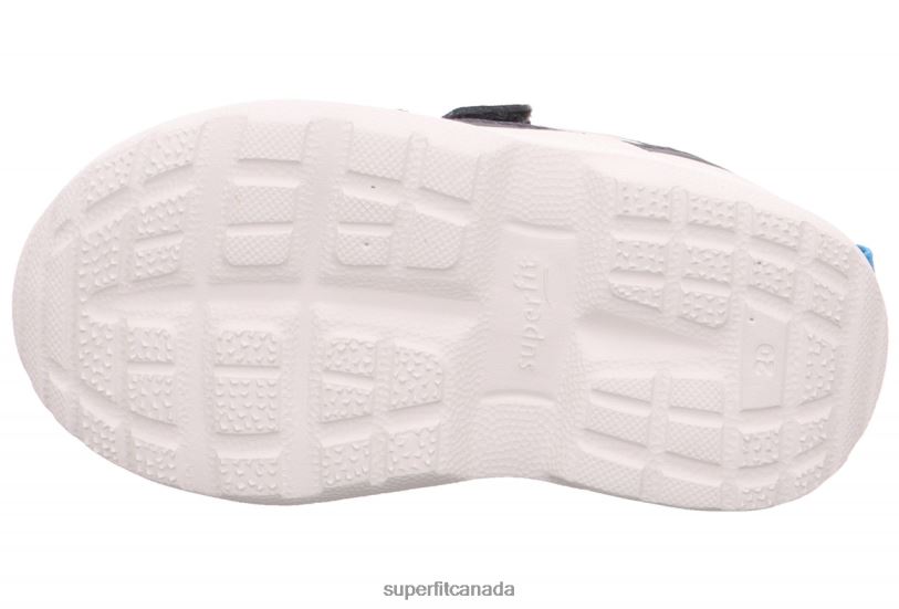 Superfit RUSH - Sneakers low with Velcro Fastener Blue/Turquoise Low Sneakers24FTT247