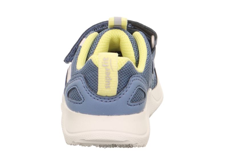 Superfit RUSH - Sneakers low with Velcro Fastener Blue/Yellow Low Sneakers24FTT251