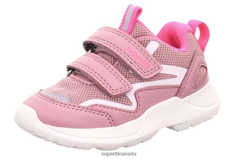 Superfit RUSH - Sneakers low with Velcro Fastener Pink Low Sneakers24FTT293