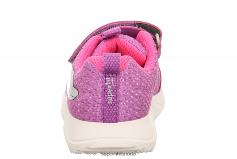 Superfit RUSH - Sneakers low with Velcro Fastener Purple/Pink Low Sneakers24FTT241