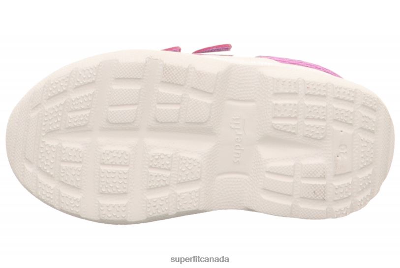 Superfit RUSH - Sneakers low with Velcro Fastener Purple/Pink Low Sneakers24FTT241