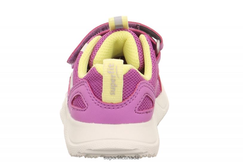 Superfit RUSH - Sneakers low with Velcro Fastener Purple/Yellow Low Sneakers24FTT289