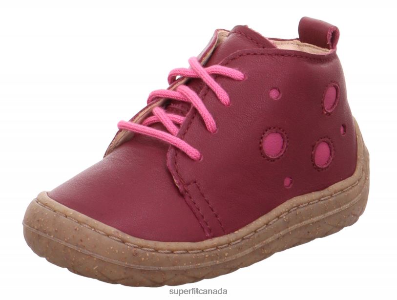 Superfit SATURNUS - Sneakers low with Lacing Red/Pink Low Sneakers24FTT359