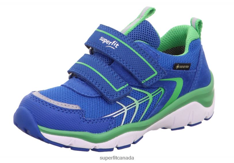 Superfit SPORT5 - Sneakers low with Velcro Fastener Blue/Green Low Sneakers24FTT355