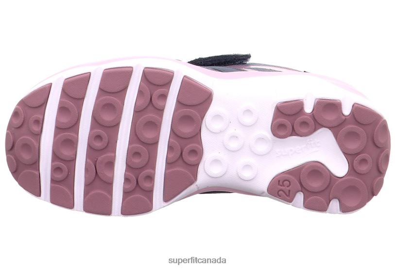 Superfit SPORT5 - Sneakers low with Velcro Fastener Blue/Pink Low Sneakers24FTT349