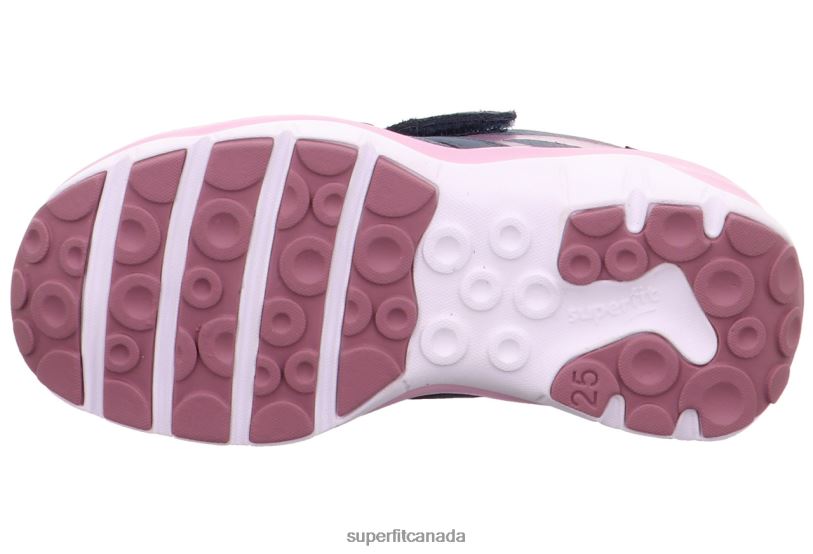 Superfit SPORT5 - Sneakers low with Velcro Fastener Blue/Pink Low Sneakers24FTT349