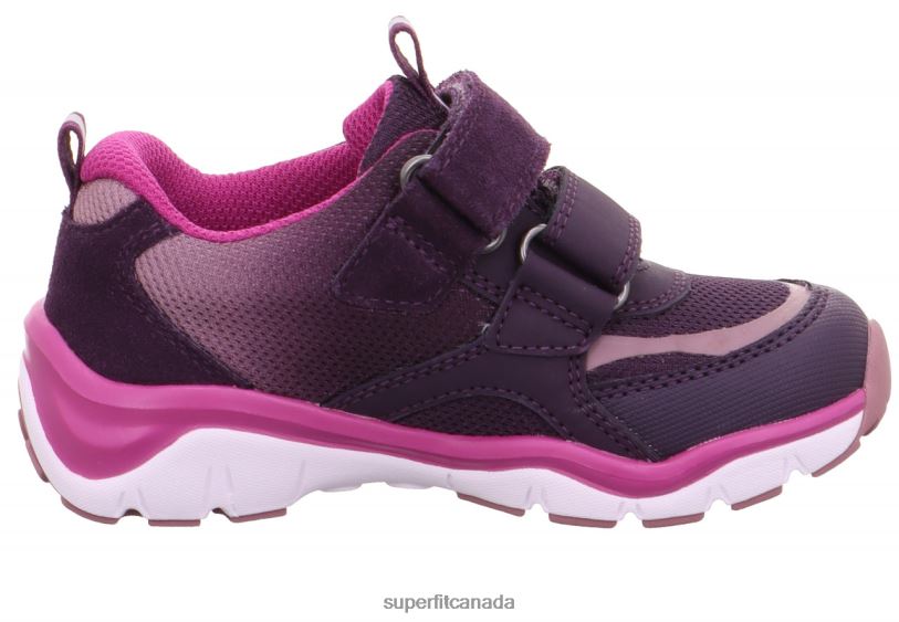 Superfit SPORT5 - Sneakers low with Velcro Fastener Purple/Pink Low Sneakers24FTT396