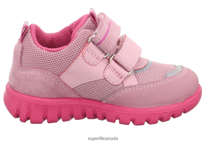 Superfit SPORT7 MINI - Sneakers low with Velcro Fastener Pink Low Sneakers24FTT324