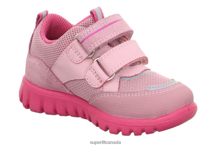 Superfit SPORT7 MINI - Sneakers low with Velcro Fastener Pink Low Sneakers24FTT324