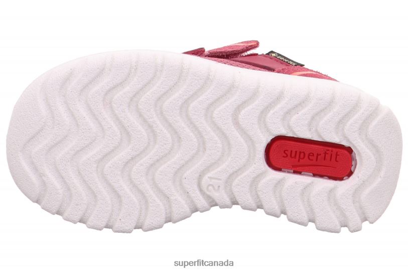 Superfit SPORT7 MINI - Sneakers low with Velcro Fastener Pink/Orange Low Sneakers24FTT322