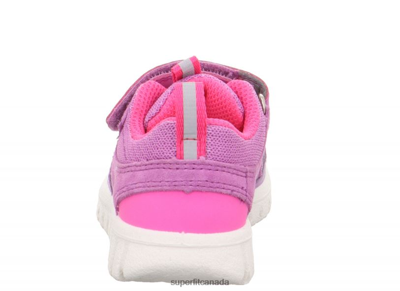 Superfit SPORT7 MINI - Sneakers low with Velcro Fastener Purple/Pink Low Sneakers24FTT250