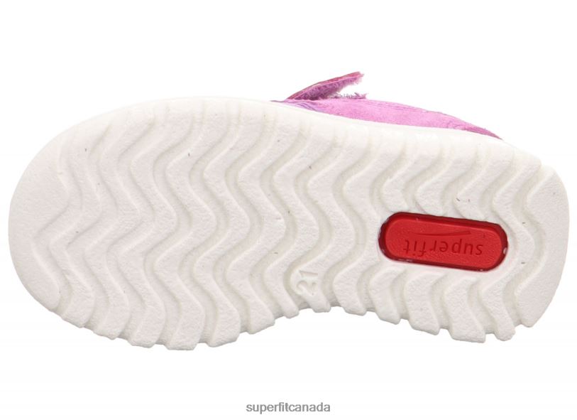 Superfit SPORT7 MINI - Sneakers low with Velcro Fastener Purple/Pink Low Sneakers24FTT250