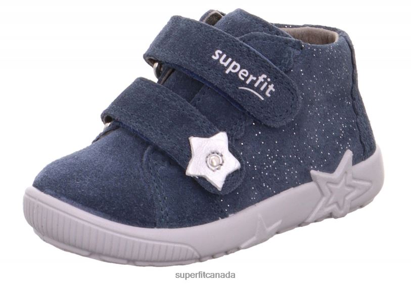 Superfit STARLIGHT - Sneakers low with Velcro Fastener Blue Low Sneakers24FTT378