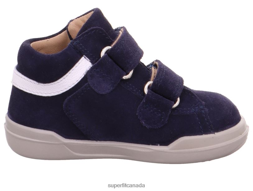 Superfit SUPERFREE - Sneakers low with Velcro Fastener Blue/White Low Sneakers24FTT351