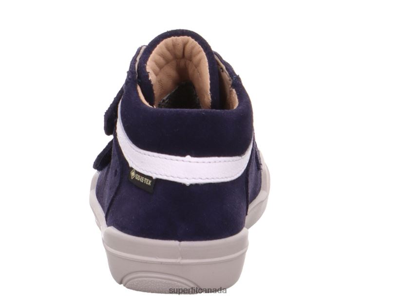 Superfit SUPERFREE - Sneakers low with Velcro Fastener Blue/White Low Sneakers24FTT351
