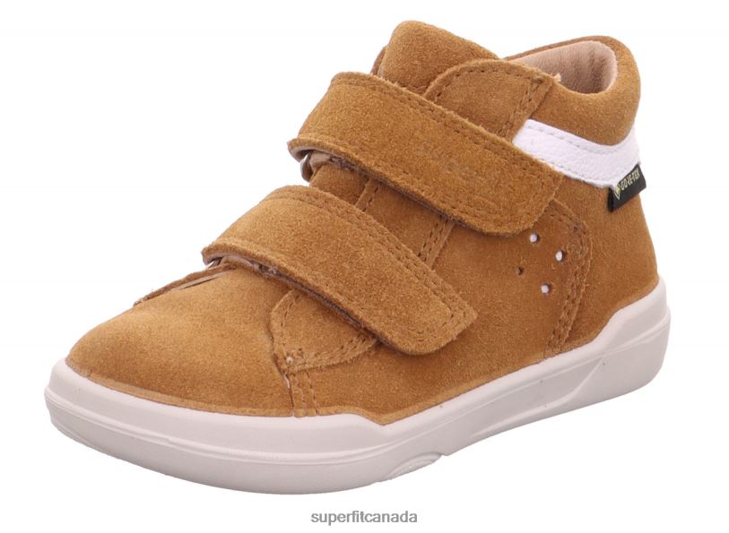 Superfit SUPERFREE - Sneakers low with Velcro Fastener Brown/White Low Sneakers24FTT280