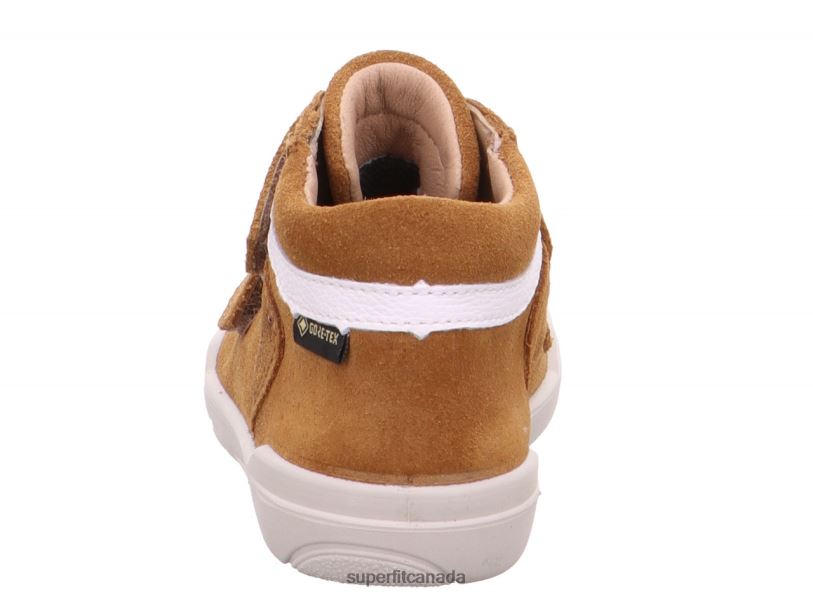 Superfit SUPERFREE - Sneakers low with Velcro Fastener Brown/White Low Sneakers24FTT280