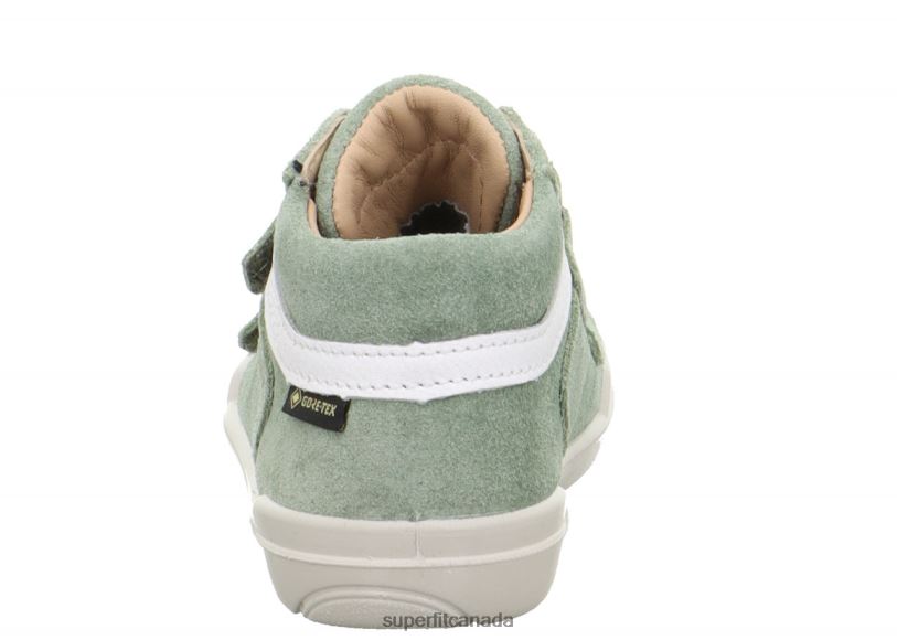 Superfit SUPERFREE - Sneakers low with Velcro Fastener Light Green/White Low Sneakers24FTT300