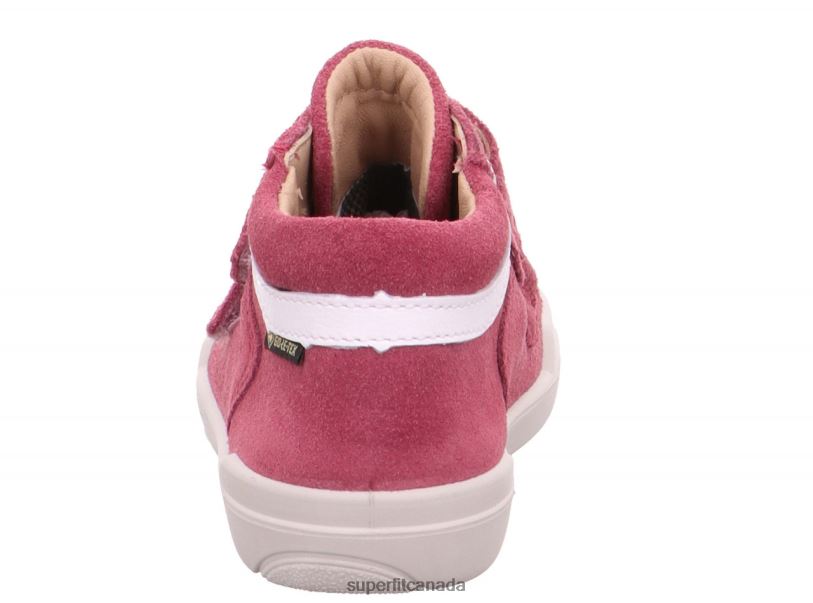 Superfit SUPERFREE - Sneakers low with Velcro Fastener Pink/White Low Sneakers24FTT394