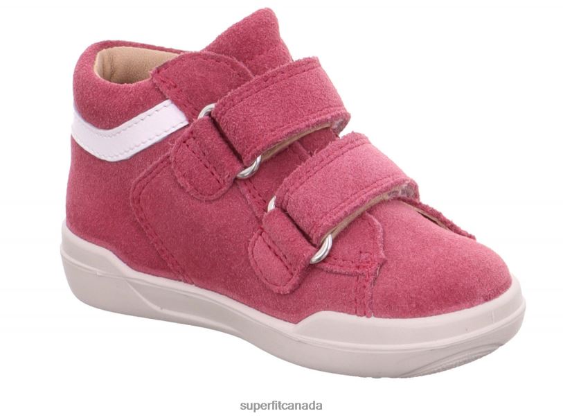 Superfit SUPERFREE - Sneakers low with Velcro Fastener Pink/White Low Sneakers24FTT394