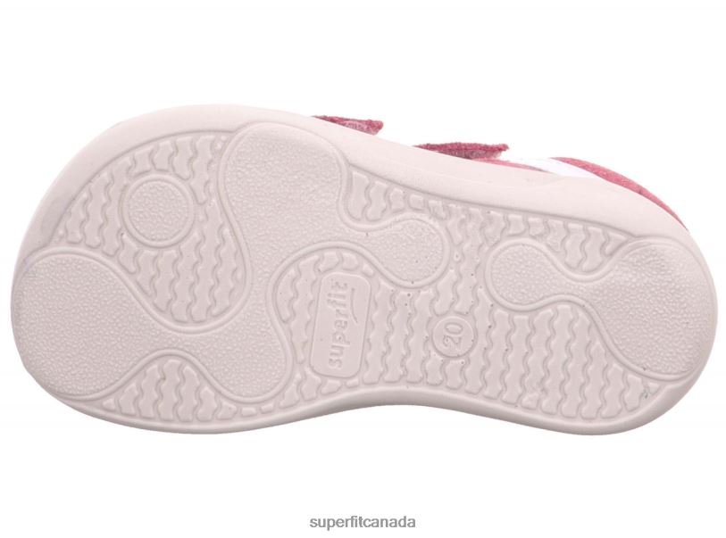 Superfit SUPERFREE - Sneakers low with Velcro Fastener Pink/White Low Sneakers24FTT394