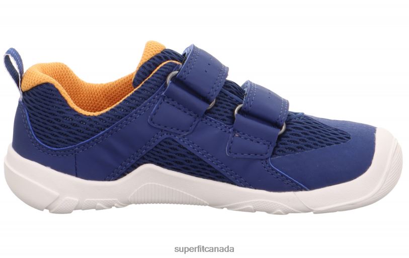 Superfit TRACE - Sneakers low with Velcro Fastener Blue/Orange Low Sneakers24FTT540