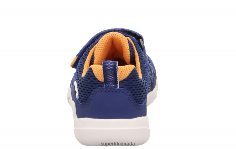Superfit TRACE - Sneakers low with Velcro Fastener Blue/Orange Low Sneakers24FTT540