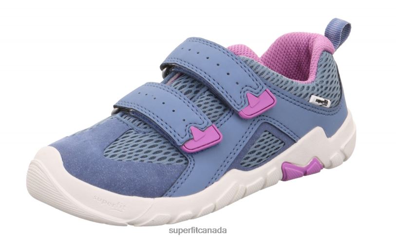 Superfit TRACE - Sneakers low with Velcro Fastener Blue/Purple Low Sneakers24FTT547