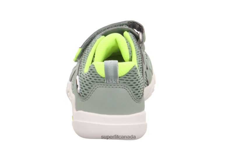 Superfit TRACE - Sneakers low with Velcro Fastener Light Green/Yellow Low Sneakers24FTT543