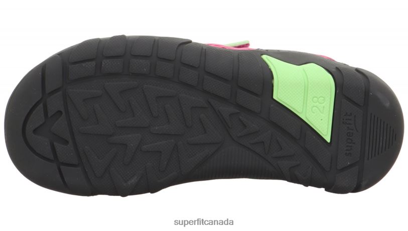 Superfit TRACE - Sneakers low with Velcro Fastener Pink/Grey Low Sneakers24FTT545