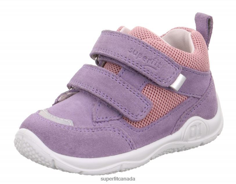 Superfit UNIVERSE - Sneakers low with Velcro Fastener Purple/Pink Low Sneakers24FTT254