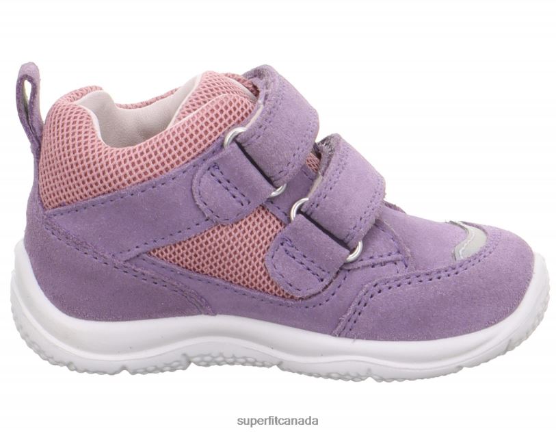 Superfit UNIVERSE - Sneakers low with Velcro Fastener Purple/Pink Low Sneakers24FTT254