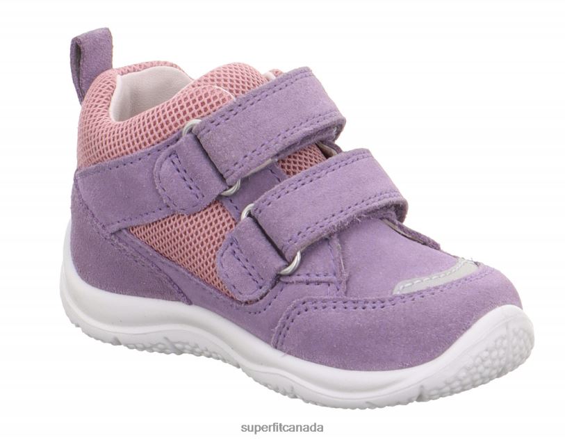 Superfit UNIVERSE - Sneakers low with Velcro Fastener Purple/Pink Low Sneakers24FTT254