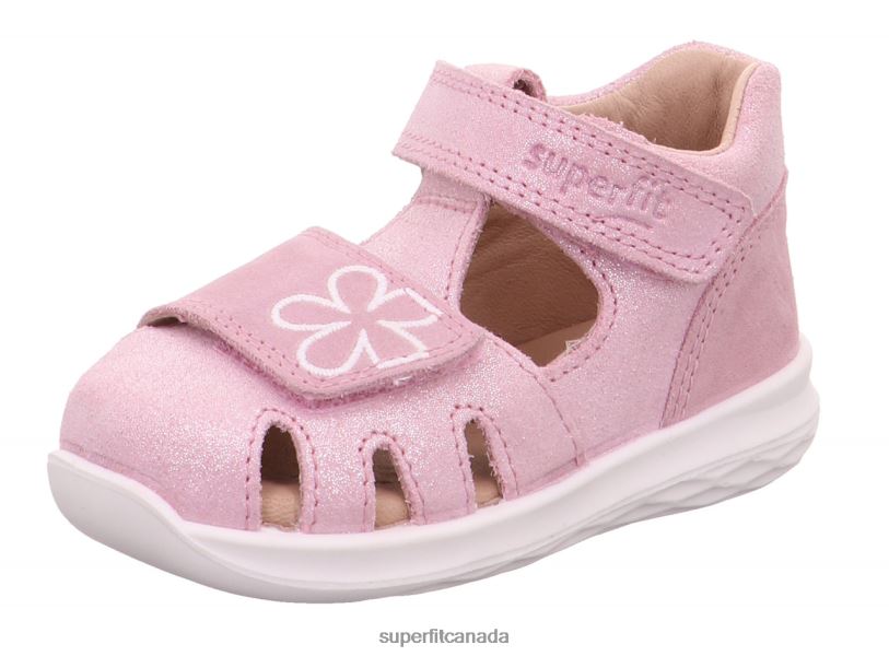 Superfit BUMBLEBEE - Sandal with Velcro Fastener Pink Sandals24FTT224