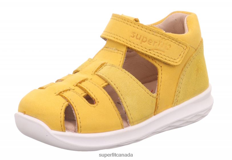 Superfit BUMBLEBEE - Sandal with Velcro Fastener Yellow Sandals24FTT235