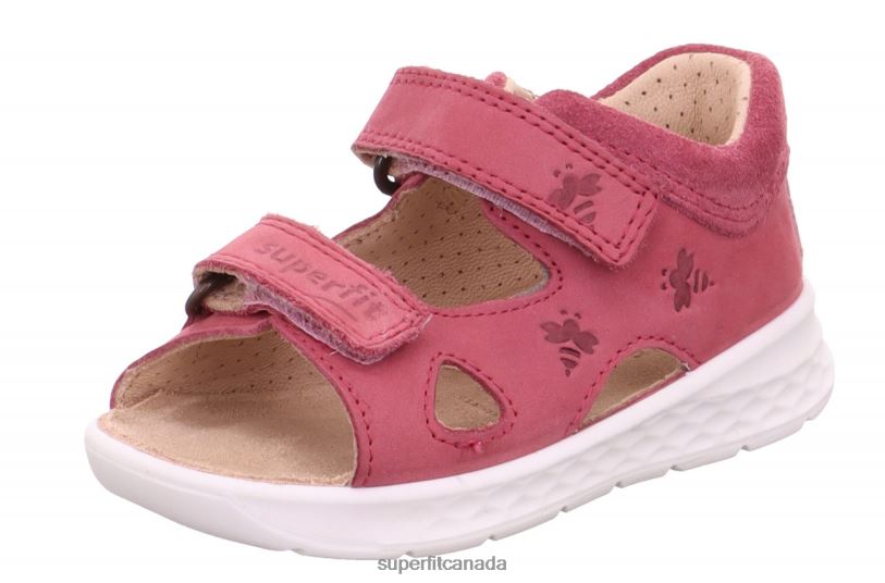 Superfit LAGOON - Sandal with Velcro Fastener Pink Sandals24FTT200