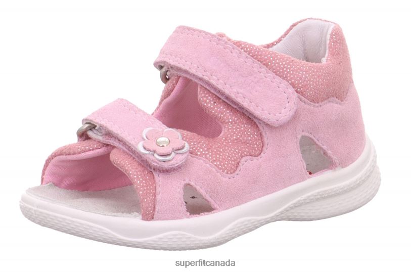 Superfit POLLY - Sandal with Velcro Fastener Pink Sandals24FTT203