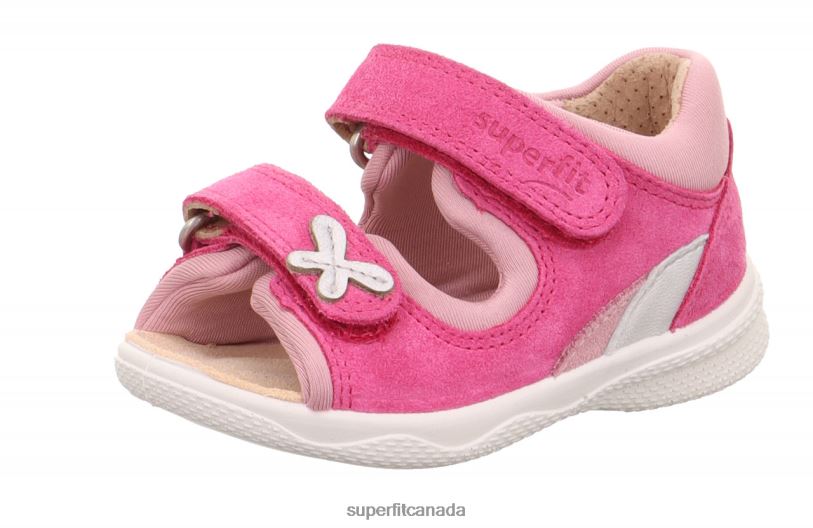 Superfit POLLY - Sandal with Velcro Fastener Pink Sandals24FTT220