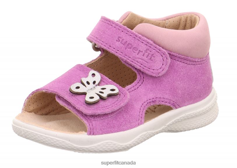 Superfit POLLY - Sandal with Velcro Fastener Purple Sandals24FTT196
