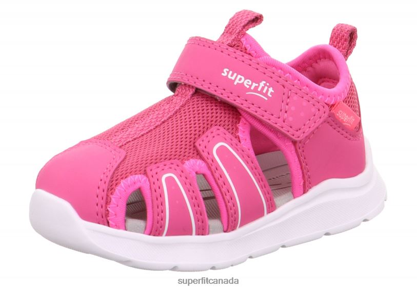 Superfit WAVE - Sandal with Velcro Fastener Pink Sandals24FTT221