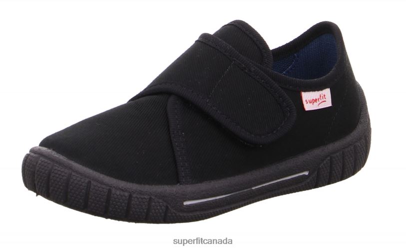 Superfit BILL - Slipper with Velcro Fastener Black Slippers24FTT52