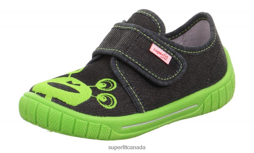 Superfit BILL - Slipper with Velcro Fastener Black Slippers24FTT88