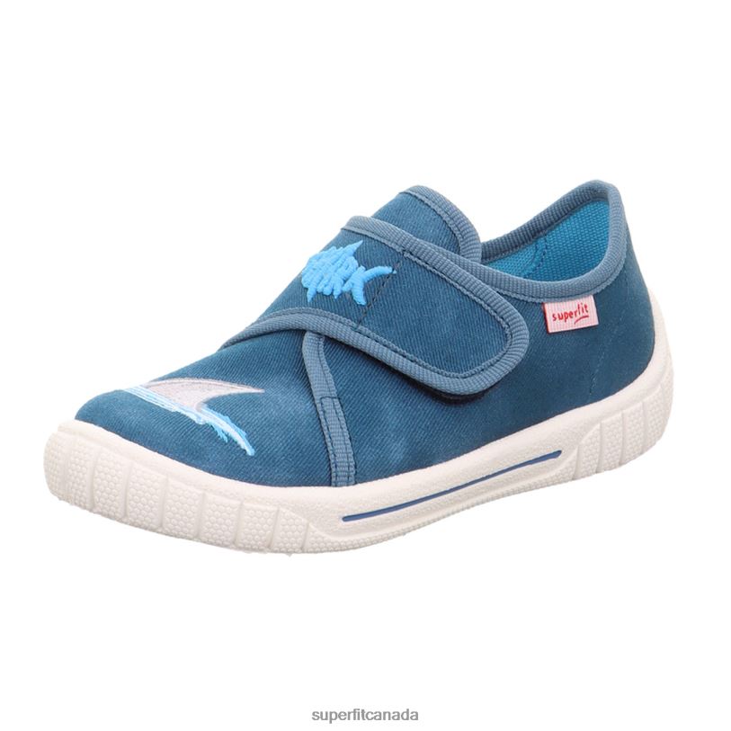 Superfit BILL - Slipper with Velcro Fastener Blue Slippers24FTT33
