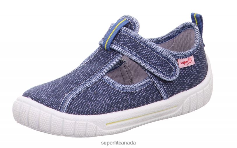 Superfit BILL - Slipper with Velcro Fastener Blue Slippers24FTT60