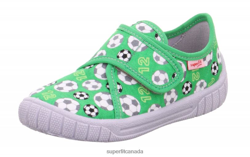 Superfit BILL - Slipper with Velcro Fastener Green Slippers24FTT161