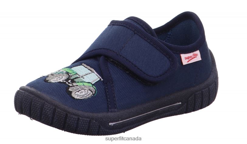 Superfit BILL - Slipper with Velcro Fastener Ocean Slippers24FTT22