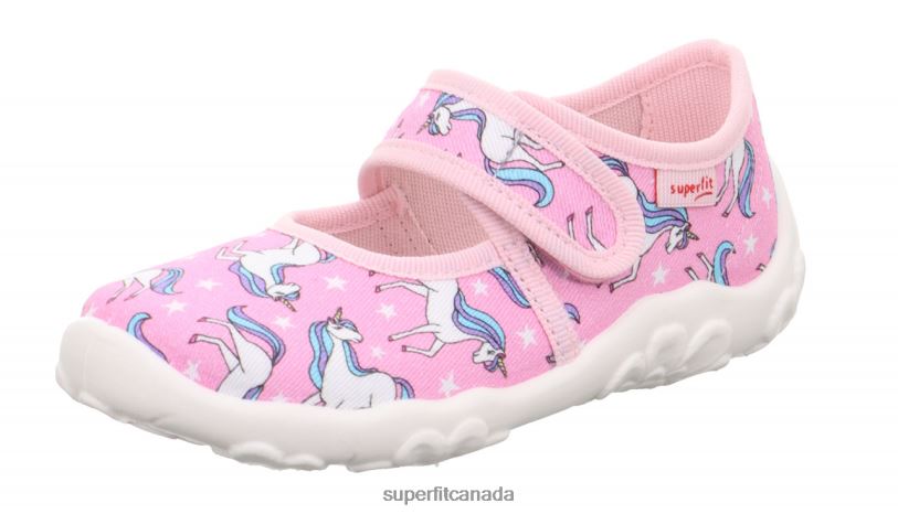 Superfit BONNY - Slipper with Velcro Fastener Pink/Multi Coloure Slippers24FTT7