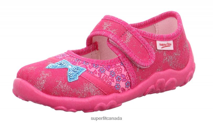 Superfit BONNY - Slipper with Velcro Fastener Pink Slippers24FTT125