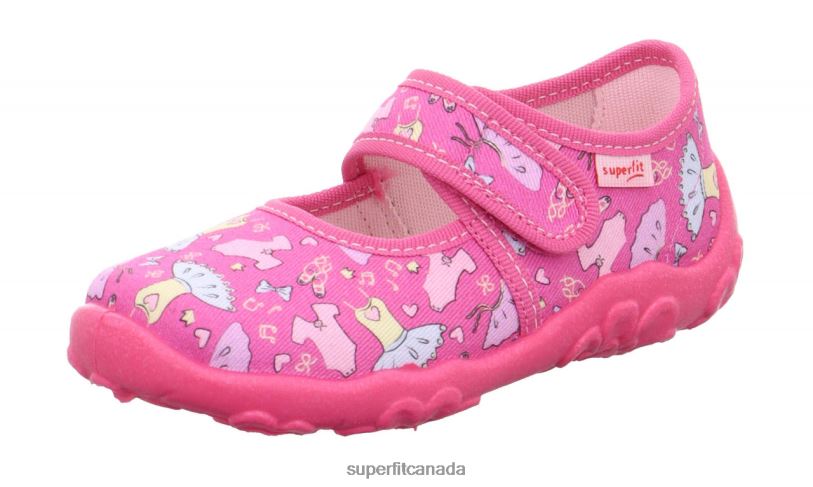 Superfit BONNY - Slipper with Velcro Fastener Pink Slippers24FTT135